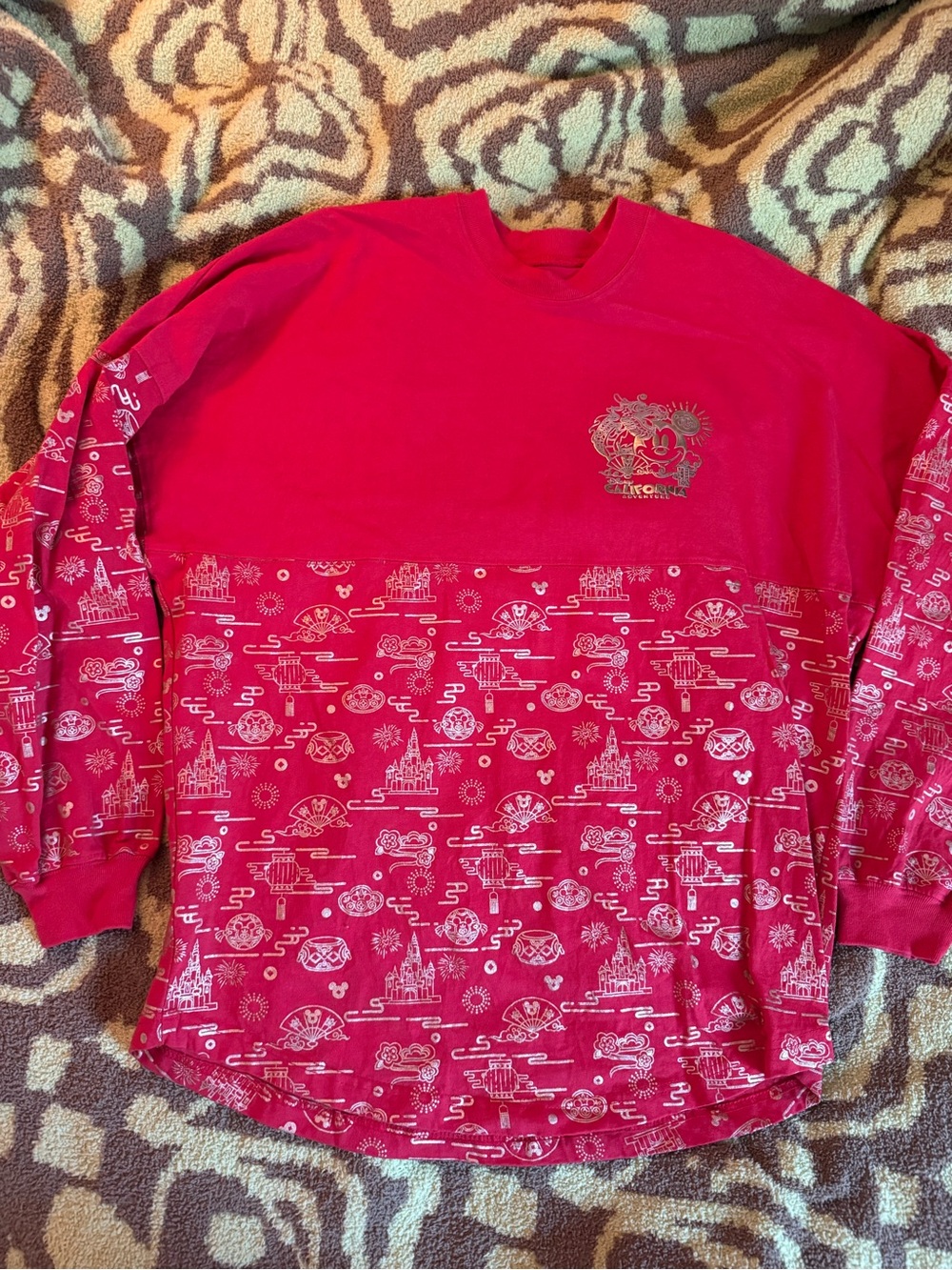 Disney 2020 Year of The Dragon Chinese Lunar New Spirit Jersey Size Medium